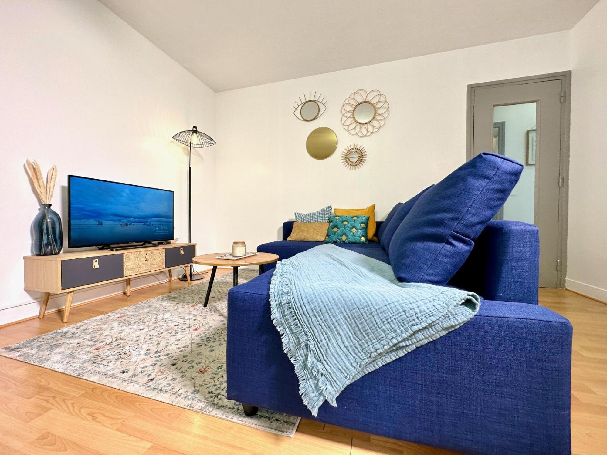 Appartement Le Bleu Soleil - A 2 Min Du Metro - 7 Min De Paris à Maisons-Alfort Extérieur photo